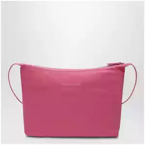 MM6 Maison Margiela Numeric crossbody bag in nylon, carmine rose