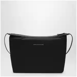 MM6 Maison Margiela Numeric crossbody bag in nylon and leather black