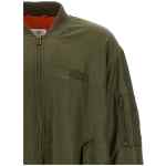 Mm6 Maison Margiela Bimaterial Bomber Jacket