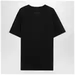 MM6 Maison Margiela Black T-shirt with Numeric Signature patch