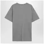 MM6 Maison Margiela Light grey T-shirt with Numeric Signature patch