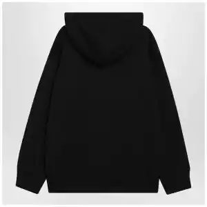 MM6 Maison Margiela Black Numeric cotton hoodie
