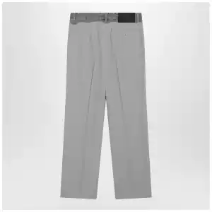 MM6 Maison Margiela Grey wool-blend trousers