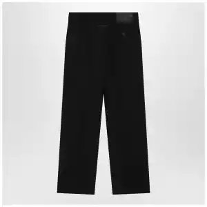 MM6 Maison Margiela Black wool-blend trousers