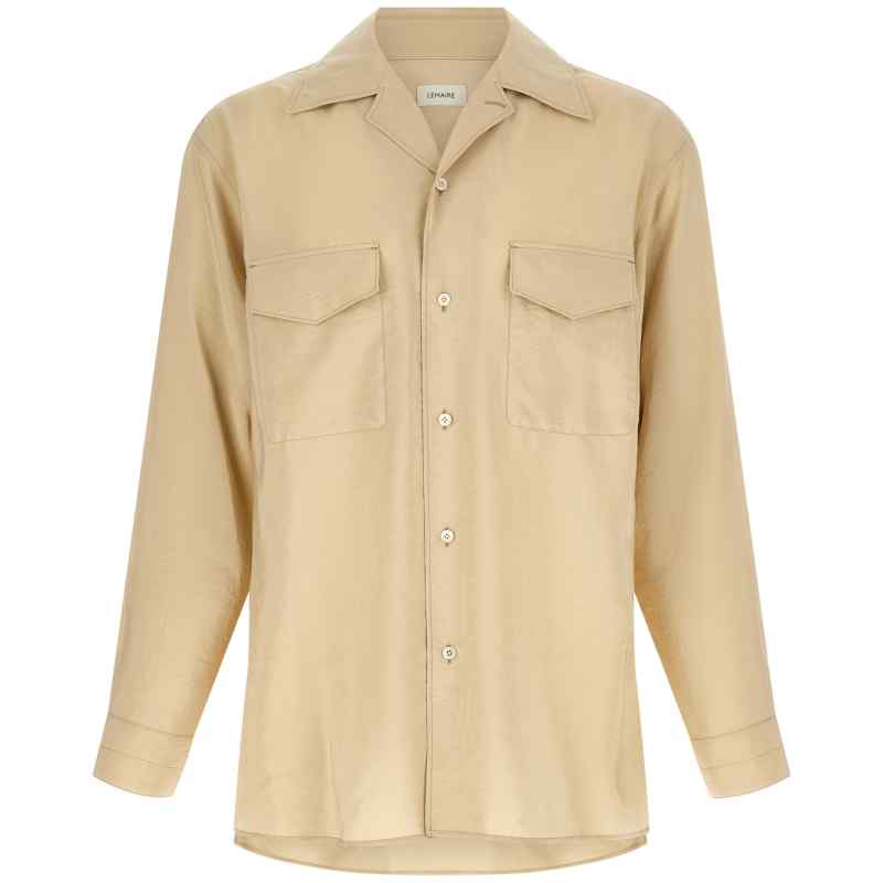 Lemaire Convertible Collar Shirt