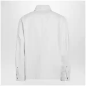 LEMAIRE White denim shirt jacket