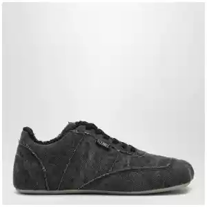 MM6 Maison Margiela Anatomic Sneakers black canvas