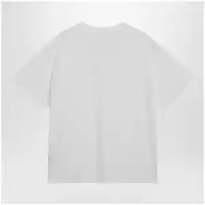 MM6 Maison Margiela White T-shirt with logo print