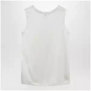 S Max Mara Ivory satin top