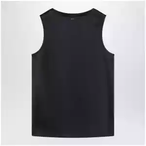 S Max Mara Midnight blue satin top