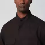 ZEGNA Brown linen overshirt