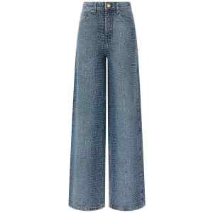 Self-Portrait Rhinestone Jeans