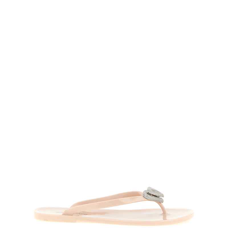 Mach & Mach Double Heart Sandals