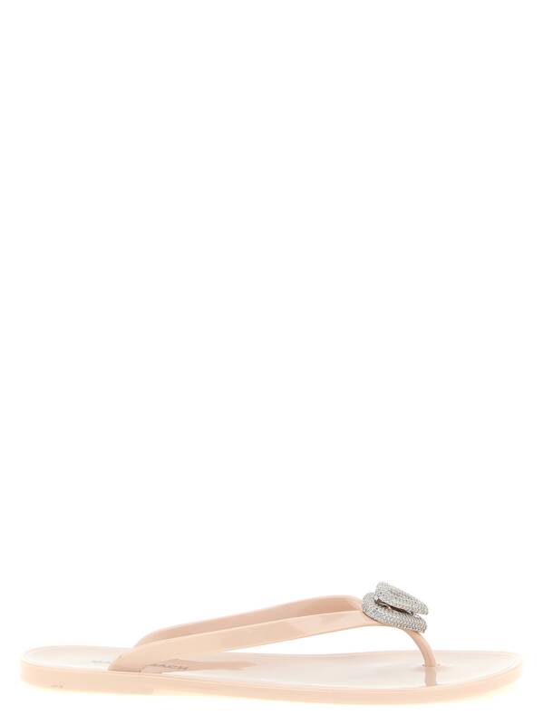 Mach & Mach Double Heart Sandals