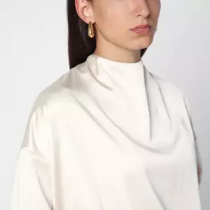 THE ANDAMANE Sylvia milk-white bodysuit