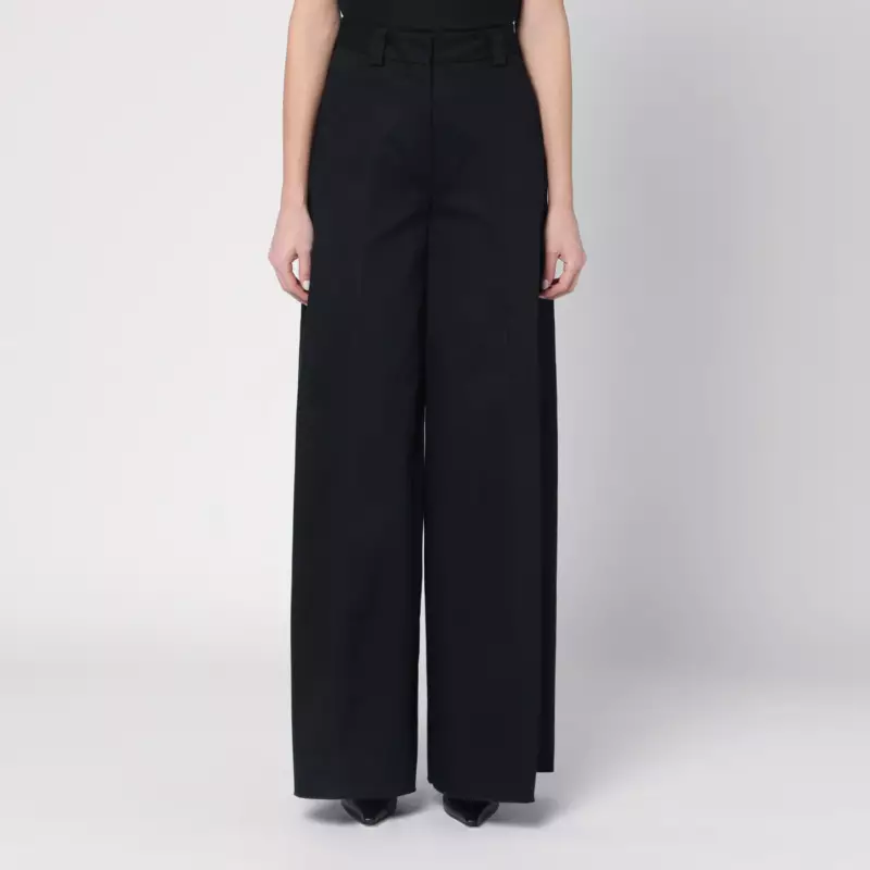 TheLatest Wide black Alma trousers