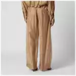 TheLatest Nude lightweight muslin Dora trousers