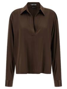 Tom Ford Silk Polo Shirt