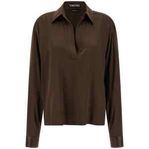 Tom Ford Silk Polo Shirt
