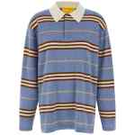 Guest In Residence Striped Rugby Polo Shirt