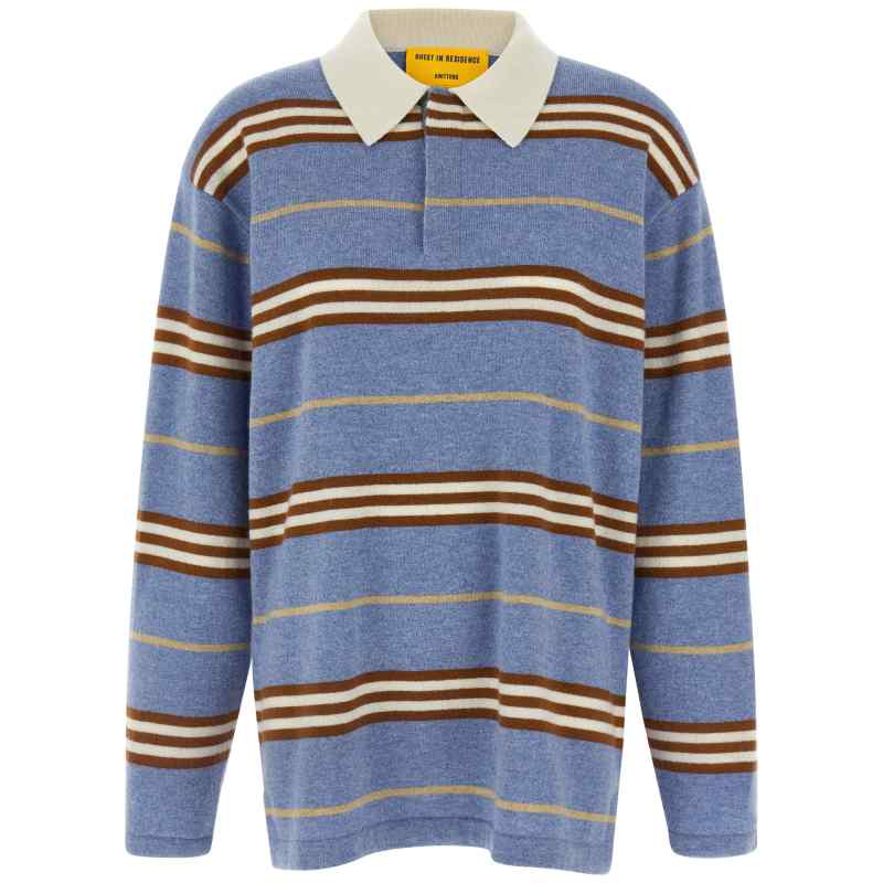 U32010JMHEATHERBLUECOMBO_01_M_2025-09-10T08-01-16.873Z-3 Guest In Residence Striped Rugby Polo Shirt