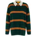 Guest In Residence Striped Rugby Polo Shirt