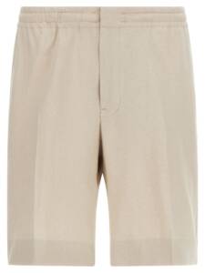 Zegna Linen Bermuda Shorts