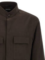 Zegna Oasi Lino Overshirt