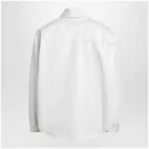 Cream Ami de Coeur shirt by Ami Paris