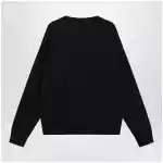 Ami Paris Ami De Coeur ink-colour sweater