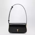 Ami Paris Paris Paris shoulder bag in black