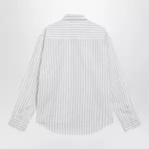 Ami Paris White striped Ami de Coeur shirt