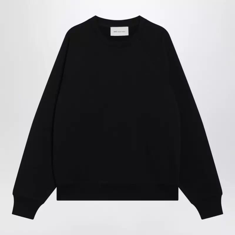 Ami Paris Black Ami De Coeur sweatshirt