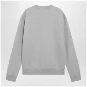 Ami Paris Grey Ami de Coeur cotton sweatshirt