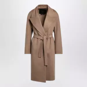 Max Mara Atelier Beige deconstructed cashmere coat