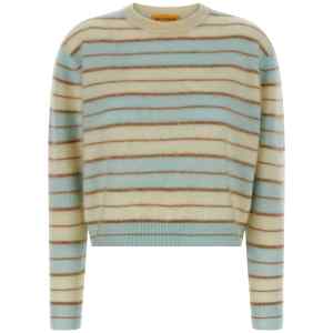 Guest In Residence Grizzly Stripe Crew Sweater