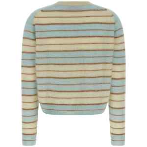 Guest In Residence Grizzly Stripe Crew Sweater
