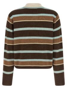 Guest In Residence Cropped Stripe Rugby Sweater