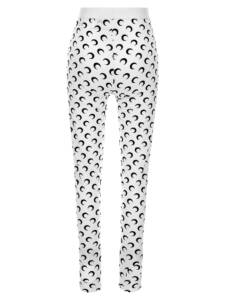 Marine Serre Moon Printed Jersey Leggings