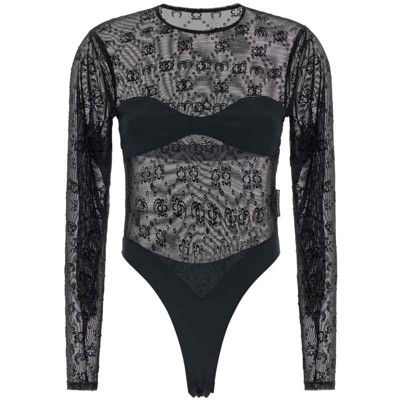 Marine Serre Moonogram Bodysuit