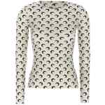 Marine Serre Moon Printed Jersey Second Skin T-shirt