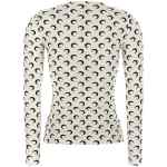 Marine Serre Moon Printed Jersey Second Skin T-shirt