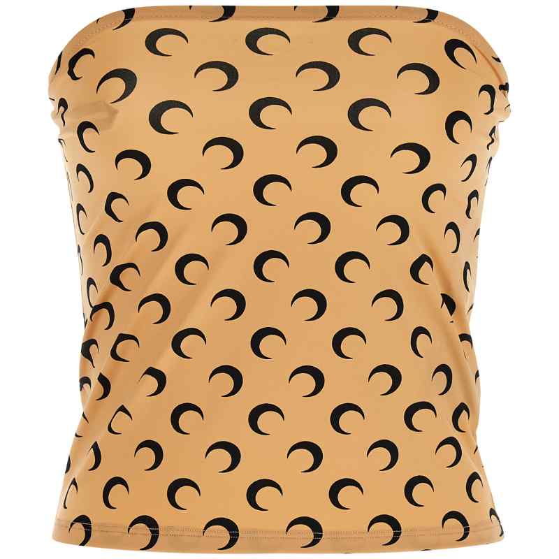 Marine Serre All Over Moon Top