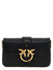 Pinko Mini Love Slouchy Shoulder Bag