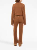 Alanui Cashmere and silk blend trousers