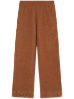 Alanui Cashmere and silk blend trousers