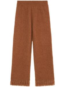 Alanui Cashmere and silk blend trousers