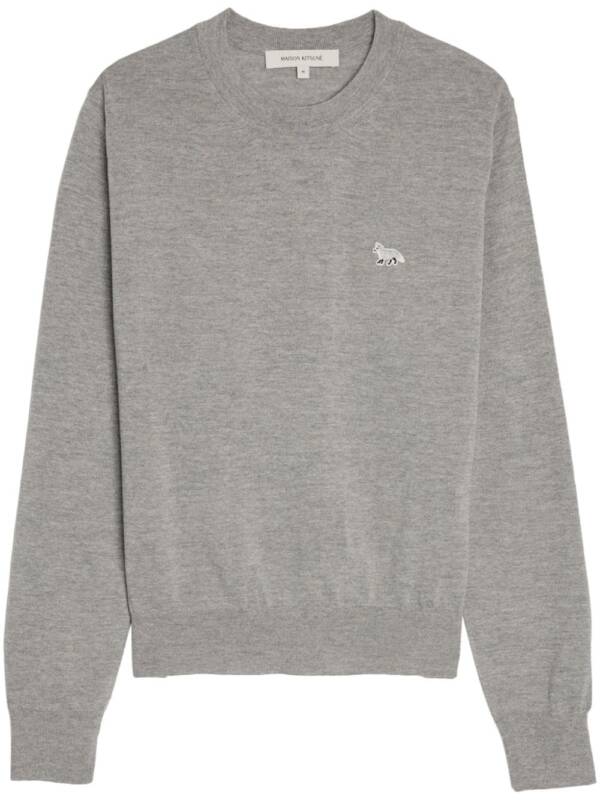 Maison Kitsuné Maison Kitsune Baby Fox Patch Regular Jumper