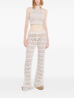 Alanui Lagoon Romance cotton trousers