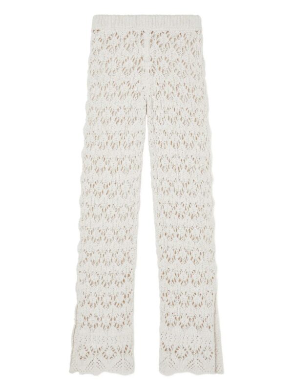 Alanui Lagoon Romance cotton trousers